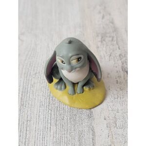 Mini Disney gray white rabbit forest animal toy figure